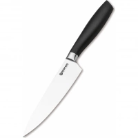 Кухонный нож шефа Bker Core Professional Chef’s Knife, 160 мм, сталь X50CrMoV15, рукоять пластик купить в Томске