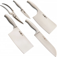 Набор кухонных ножей на подставке HuoHou 6-Piece Stainless Steel Kitchen Knife Set купить в Томске