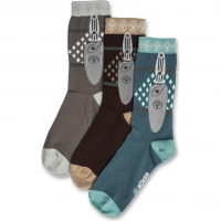 Носки Boker 09BO199 Socks Set Large 3 пары, р.39-42 купить в Томске