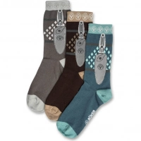 Носки Boker 09BO199 Socks Set Large 3 пары, р.43-46 купить в Томске