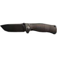 Нож складной LionSteel SR1 PVD, сталь Sleipner, рукоять титан купить в Томске