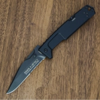 Складной нож Extrema Ratio M.P.C. (Multi Purpose Compact) Black, сталь Bhler N690, рукоять черный антикородал (алюминиевый сплав) купить в Томске