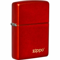 Зажигалка Classic Metallic Red ZIPPO с логотипом Zippo купить в Томске