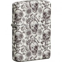 Зажигалка Skeleton Glow in the Dark Green ZIPPO купить в Томске