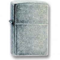 Зажигалка ZIPPO Antique Silver Plate, латунь с покрытием ™Plate, серебристый, матовая, 36х12×56 мм купить в Томске