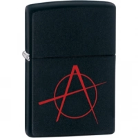 Зажигалка ZIPPO Classic А с покрытием Black Matte, латунь/сталь, чёрная, матовая, 36x12x56 мм купить в Томске