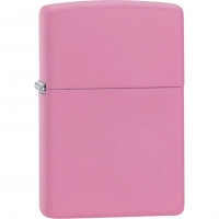 Зажигалка ZIPPO Classic с покрытием Pink Matte, латунь/сталь, розовая, матовая, 36x12x56 мм купить в Томске